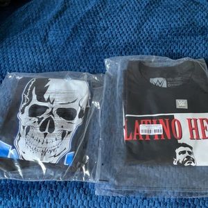 WWE stone cold stomping Mudholes, Latino heat shirt (read description)